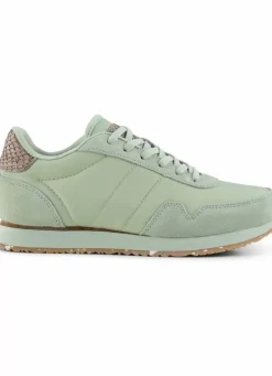 Danefæ Sneakers>Woden Nora Iii Leather Green Lily
