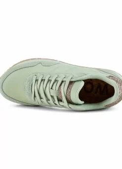 Danefæ Sneakers>Woden Nora Iii Leather Green Lily