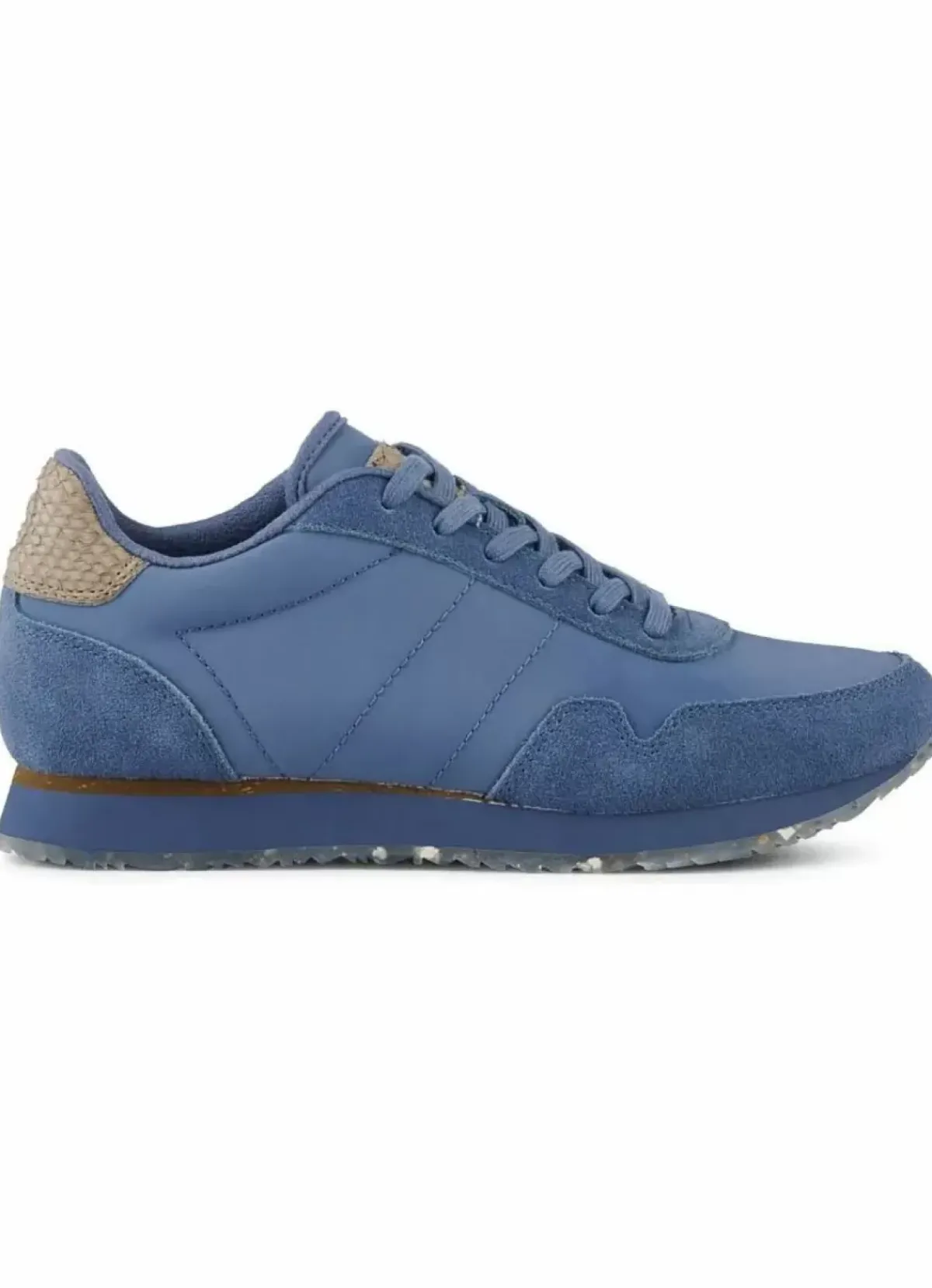 Danefæ Sneakers>Woden Nora Iii Leather Vintage Blue