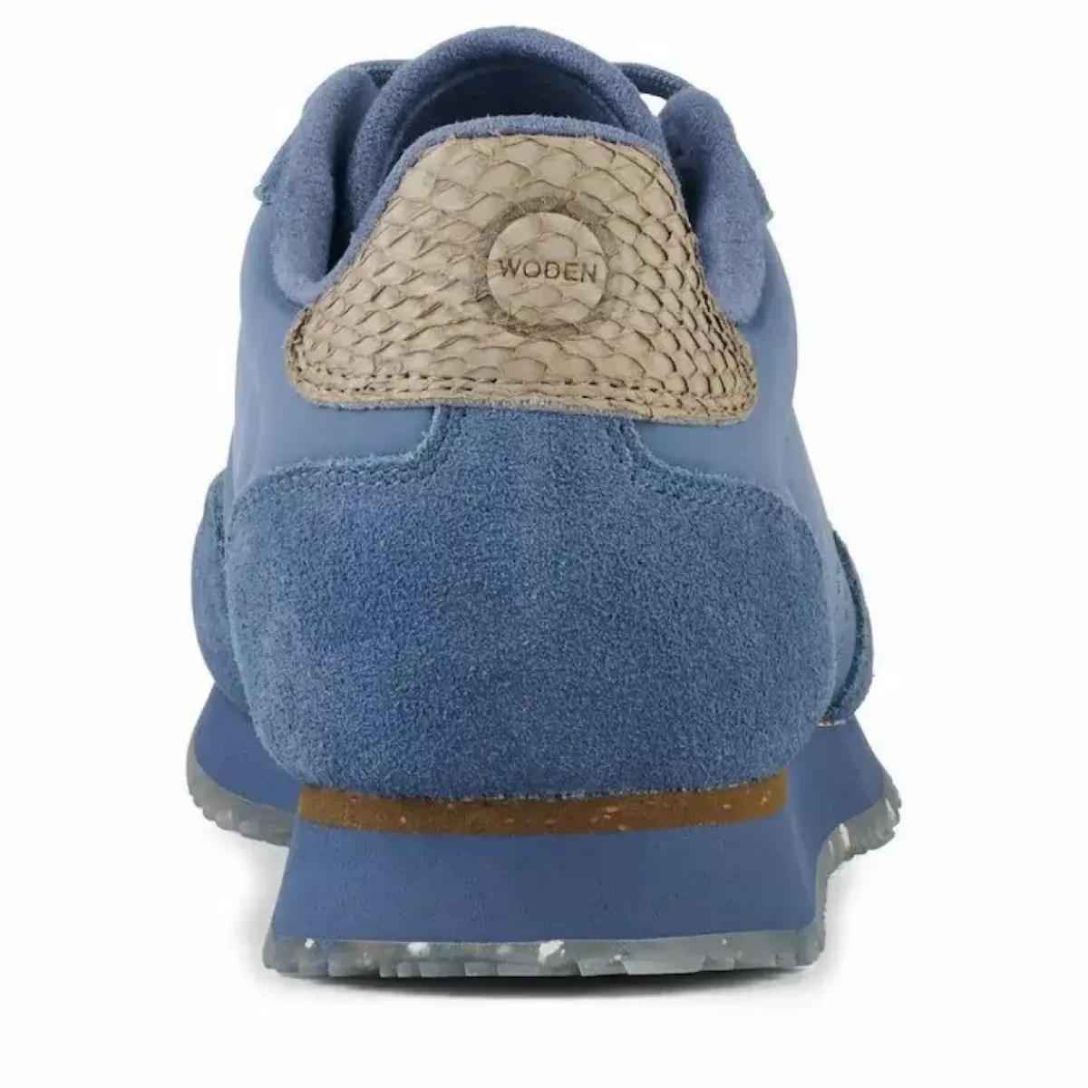 Danefæ Sneakers>Woden Nora Iii Leather Vintage Blue
