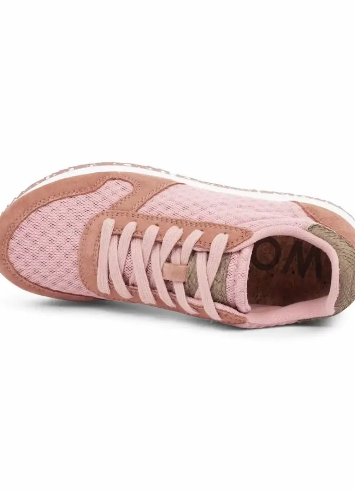 Danefæ Sneakers>Woden Ydun Suede Mesh Ii Canyon Rose/Soft Pink