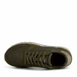 Danefæ Sneakers>Woden Ydun Suede Mesh Ii Dark Olive