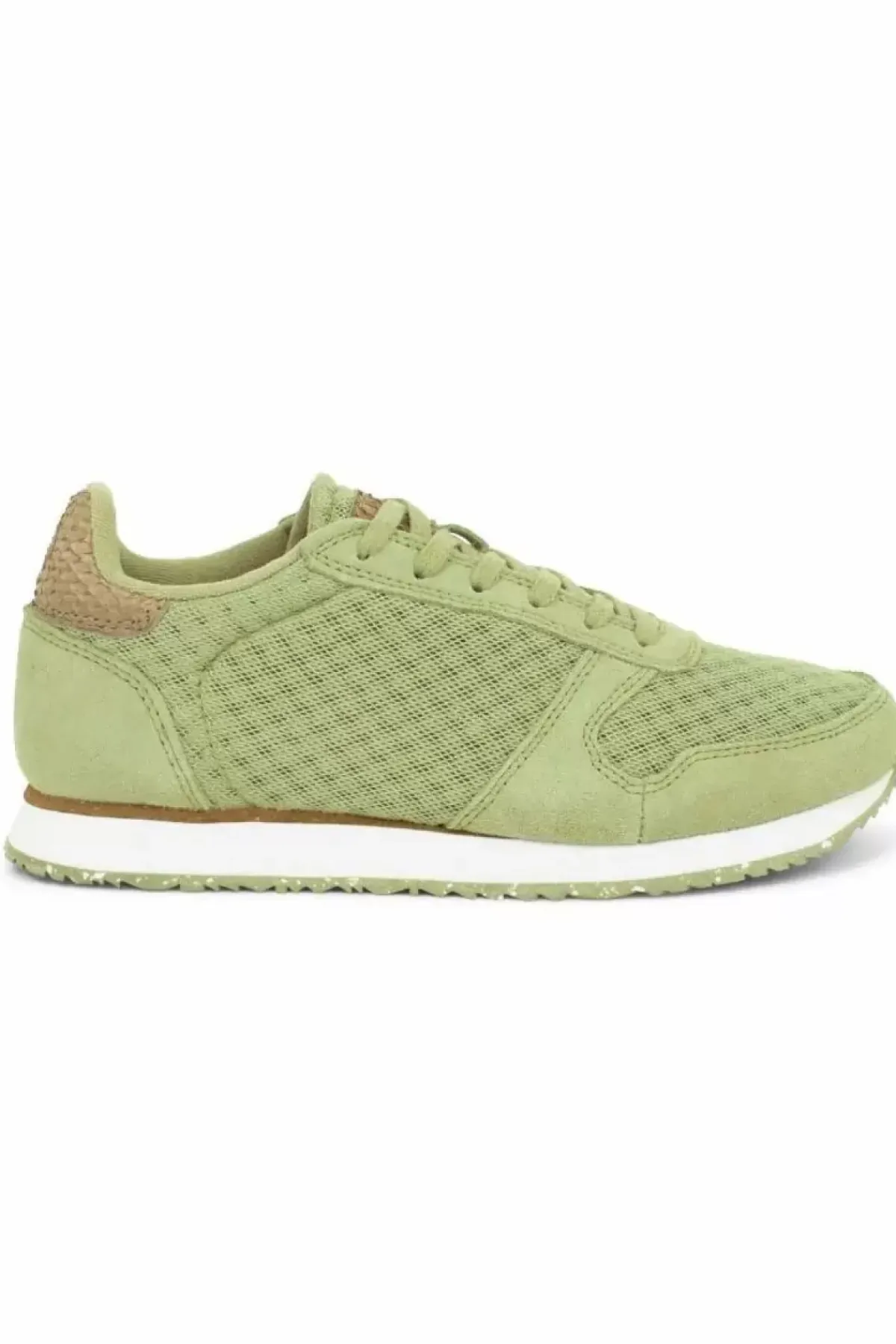 Danefæ Sneakers>Woden Ydun Suede Mesh Ii Dusty Olive