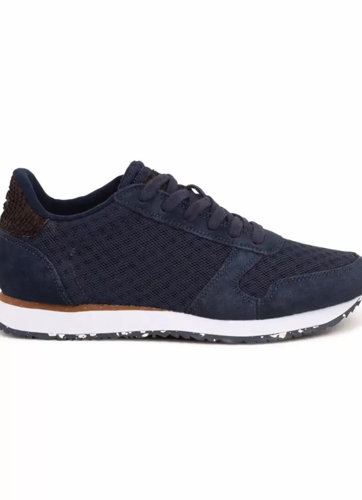 Danefæ Sneakers>Woden Ydun Suede Mesh Ii Navy
