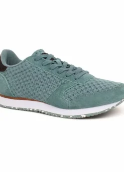 Danefæ Sneakers>Woden Ydun Suede Mesh Ii North Atlantic