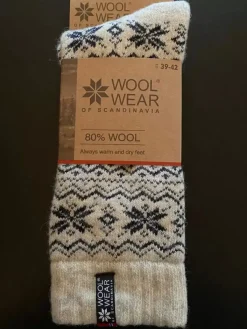 Danefæ Socken Und Strümpfe>Woolwear Ragsok Icestar Grey/Koks Nr.103