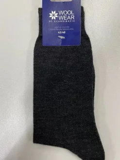 Danefæ Socken Und Strümpfe>Woolwear Uldsokker Dressed Koks Nr.26C