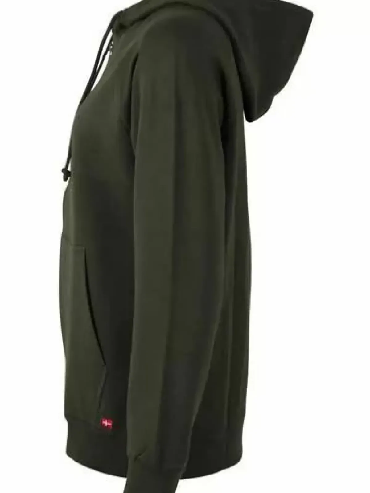 Danefæ Sweatshirts>Zayn Zip-Up Adult Dark Army